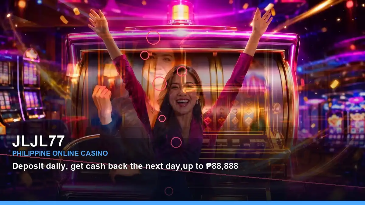 JLJL77 fruit-themed online slot reels with an adult Filipina casino host